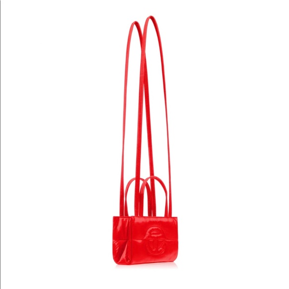 Small Red Puff Telfar Bag - Picture 2 of 3